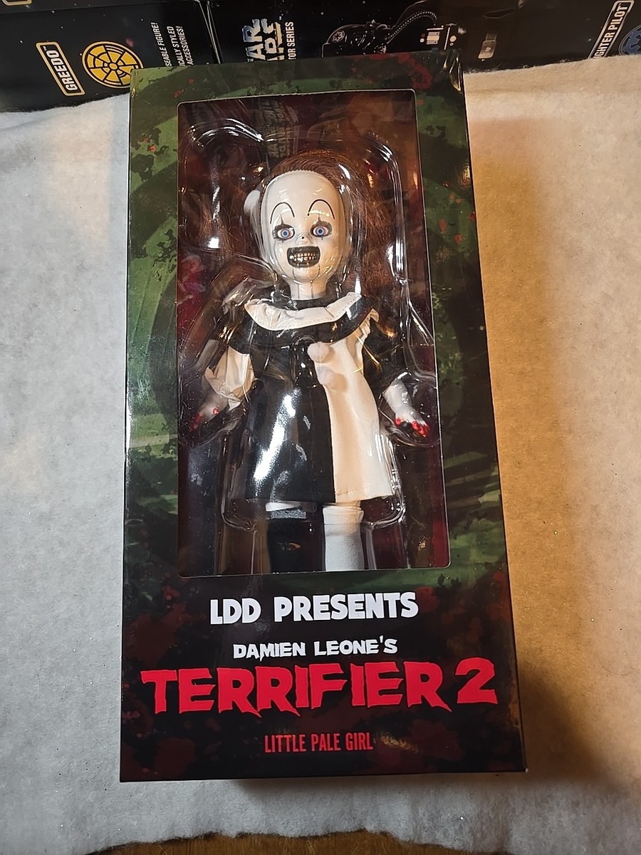 Mezco Toyz LDD Presents Terrifier Little Pale Girl 10 1/2-Inch
