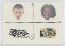 2010 Topps Rumble Pack Tattoos Randy Orton Kofi Kingston #1