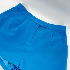 SHEIN High Waist Shorts, Turquoise Blue Career Business Casual Womens Large