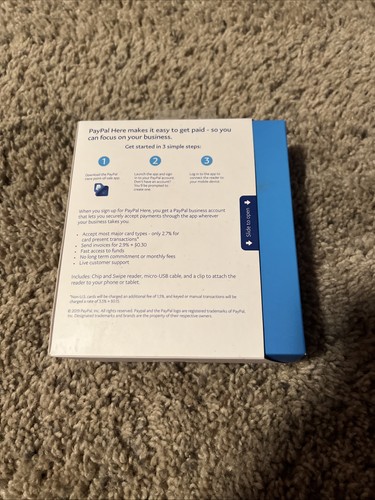 PayPal Here Chip and Swipe Card Reader - Picture 2 of 4