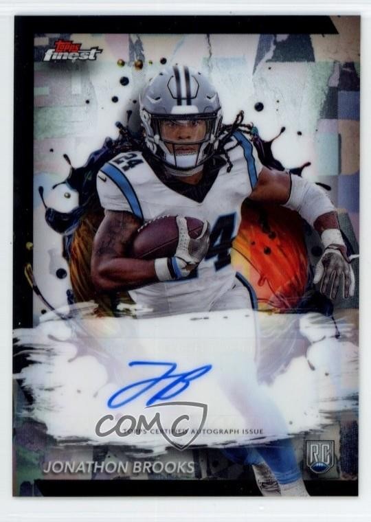 Jonathon Brooks Topps Finest Rookie Finest Autographs #RFAJBR Base