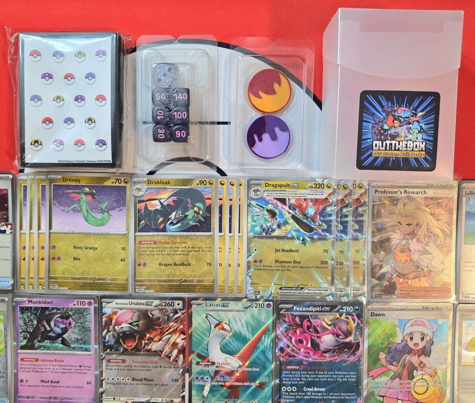 Dragapult Ex & Dusknoir - Pokémon TCG - OutTheBoxTCG Meta ELITE Deck - Image 2 of 4