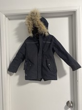 Wheat Boys Winter Parka 5T Fur Trim Hood Warm Danish Brand Good Condition