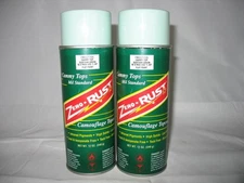 (2) ZERO RUST Camouflage Cammy Topcoat Paint Seafoam Green FMSCT15S Qty 2