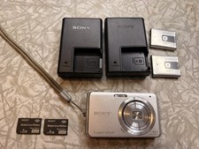 Sony Cyber-shot DSC-W180 10.1MP Digital Camera - Silver