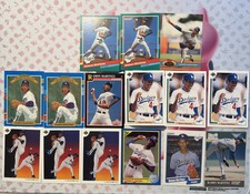 Ramon Martinez Lot (15) Cards Los Angeles Dodgers