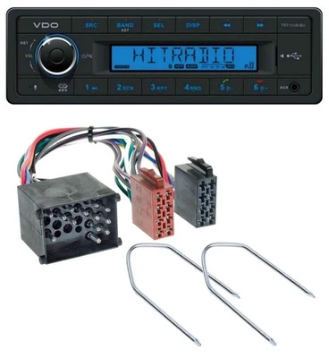 VDO Bluetooth AUX USB MP3 Autoradio für BMW 3er E30 E36 87-00 5er E34 88-96 - Bild 1 von 4