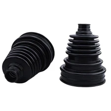 2x Universal CV Joint Boot Rubber Protection Cover for Most Cars Accessories