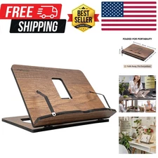 Book Stand, Book Holder, Reading Stand, Cookbook Holder, Recipe Book Stand, W...