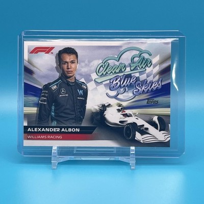 2022 Topps Formula 1 #CABS-AA Alexander Albon Clean Air, Blue Skies