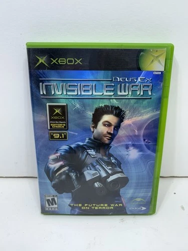 [Near Mint Disc] Deus Ex Invisible War (XBox, 2003) Complete W/Registration Card