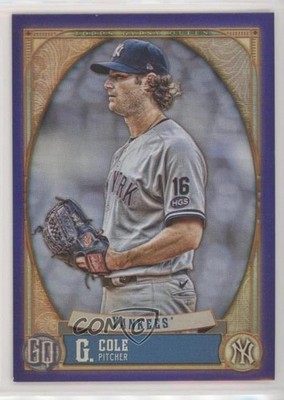 2021 Topps Gypsy Queen Indigo 137/250 Gerrit Cole #26 y0i