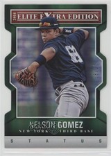 2014 Panini Elite Extra Edition Status Emerald Die-Cut 18/25 Nelson Gomez 2b2