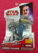 Star Wars Admiral Yularen  CW07 The Clone Wars 2009 Figure