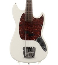 Squier by Fender Classic Vibe 60s Mustang Bass, Laurel Fingerboard, Olympic Whit