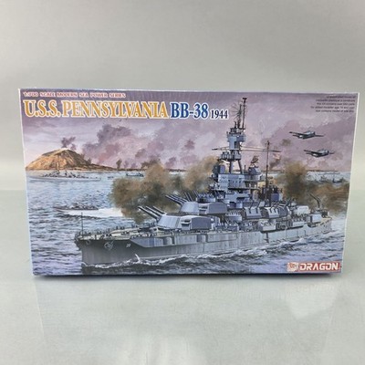DRAGON 7041 1/700 USS Pennsylvania Battleship BB-38 1944 Model Kit Sea Power NEW