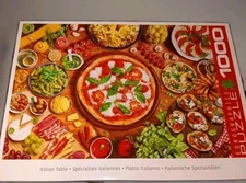 Italian Table ~ 1000 Piece Eurographics Puzzle, 19 1/4" x 26 5/8" NEW Sealed Box