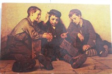 Art John George Brown Short Haussner Restaurant Baltimore Maryland MD Postcard