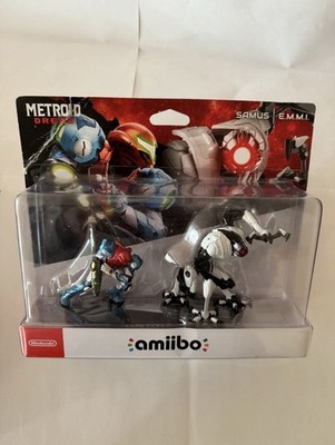 2 x amiibo  Figur - Nintendo Amiibo Samus und E.M.M.I. Metroid Dread - Nintendo