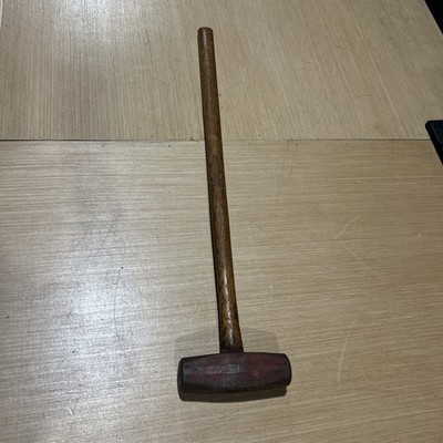 Vintage railroad Woodings-Verona 8lb. Sledge Hammer Stamped With Handle