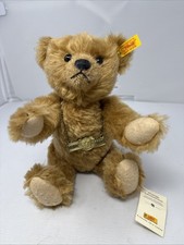 Vintage Steiff Bear 1902-2002 100 Year Anniversary Makes Noise 11 Inches