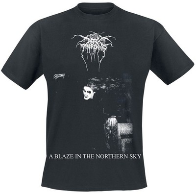 Darkthrone T-Shirt Herren A Blaze In The Northern Sky schwarz Band-Merch, Bands