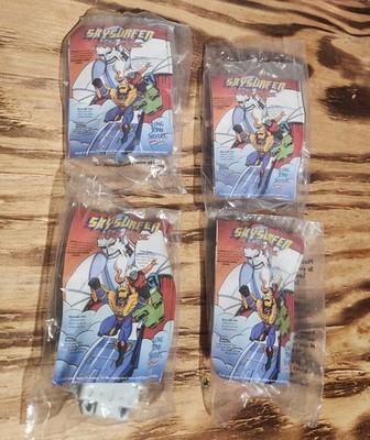 1995 Skysurfer Strike Force Complete Set Of 4 Toys~Long John Silvers ~ UNOPENED