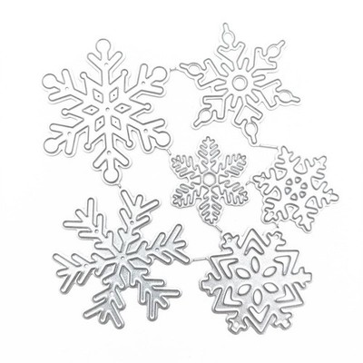 Christmas Snowflake Metal Die Cuts for Card Making Metal Cutting Dies for Scrapb