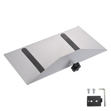 Yescom CPU Holder Computer Tower Holder for PC Mobile Cart Trolley Cart Silver