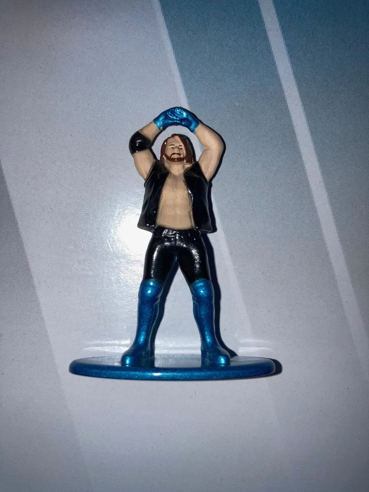 Figura de Acción AJ Styles 2" WWF Nano MetalFigs (NUEVO) Foto 2 de 2