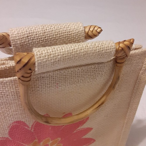 Bolso Pequeño Tropical Vintage Necesidades Floral/Rayas - Imagen 4 de 5