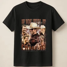 R. Bingham Fan Favorite Cowboy Look with Retro Energy Unisex T Shirt