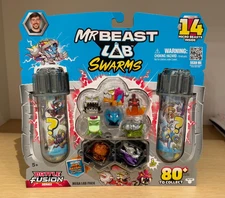 MrBeast NEW BATTLE FUSION SWARMS Mega Lab Pack - SUPER RARE! Mr Beast - 24876
