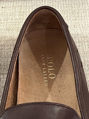 Polo Ralph Lauren WES-SO-DRV Men 10.5D Dk Brown Penny  display picture 2