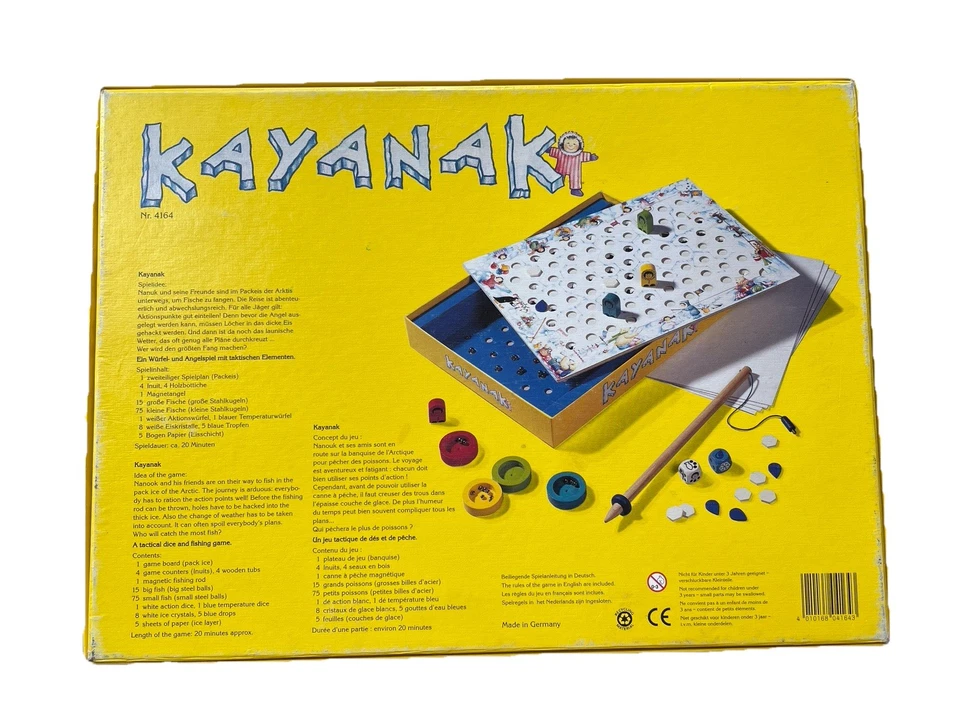 HABA Spiel Kayanak für 2 - 4 Spieler ab 6 Jahren Angelspiel Kinderspiel - Bild 4 von 4