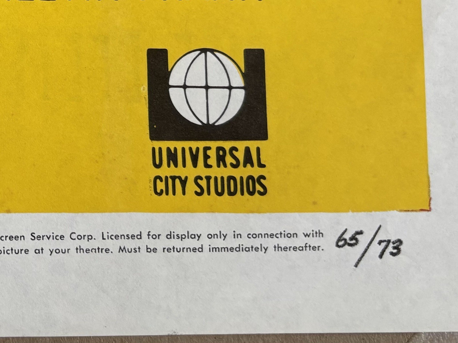 Vintage Movie Posters Lot (9) Original Limited Edition Good Condition Very Cool