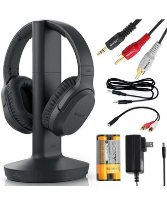 Sony Wireless Headphones  Great for TV Watching   With Transmitter Dock
