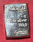 Vintage .999 FINE SILVER Mini Bar! 1 Gram!