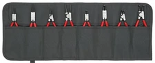 Knipex 8pc Snap Ring Plier Set Internal External Circlip 001958V01 in Tool Roll