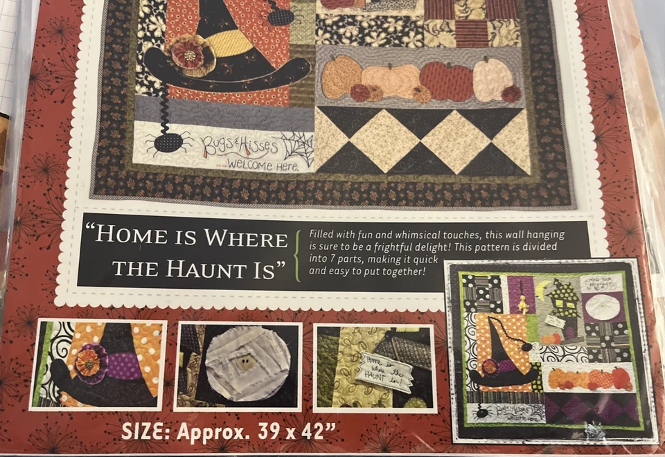 Kimberbell Home Is Where The Haunt Is Instructions Pattern Template HTF - Image 3 of 4