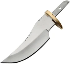 Knifemaking Fixed 4.25" Satin Finish Stainless Steel Blade Blank Replacement