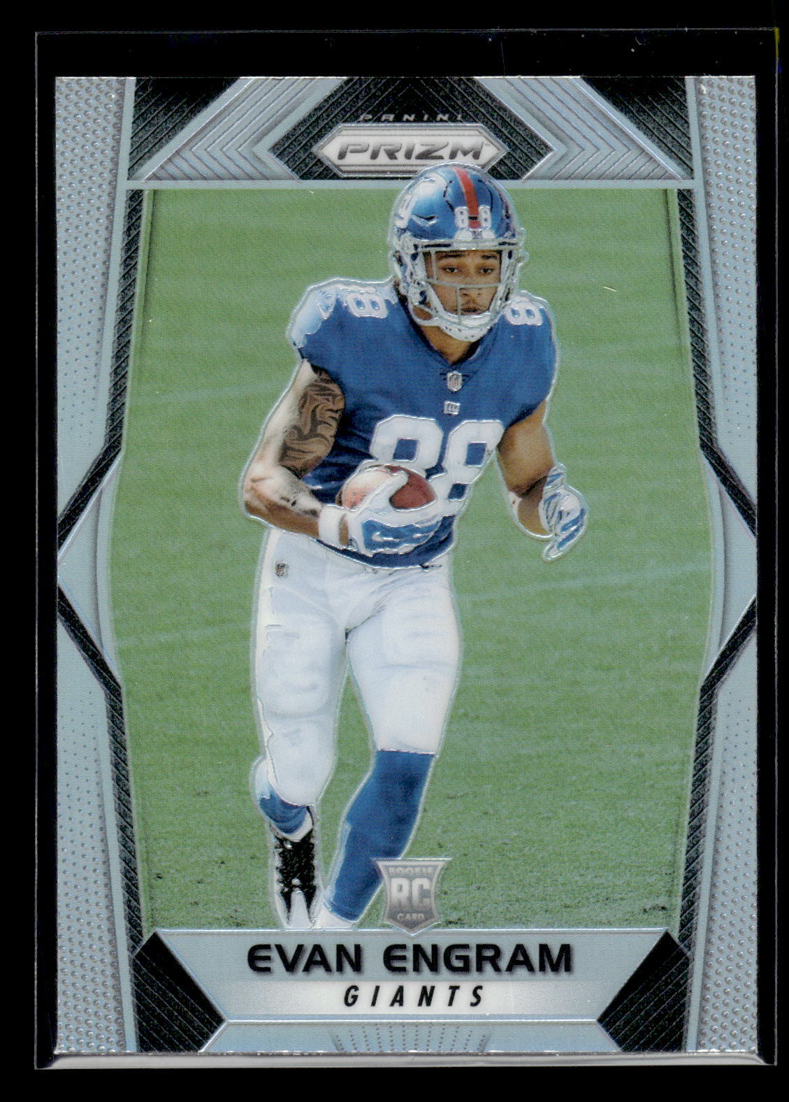 2017 Panini Prizm #299 Evan Engram Silver Rookie Prizm New York Giants