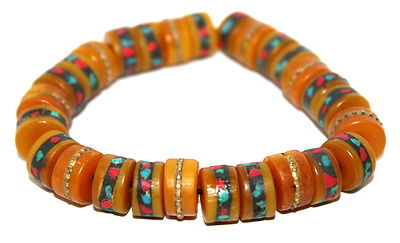 Tibetan prayer beads healing bracelet Adjustable wrist mala yoga bracelet E9