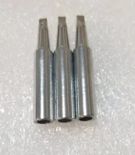 3PCS T18-D32  Chisel Solder Tip, 3.20mm for Hakko FX-8801 Iron
