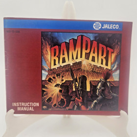 Rampart - Authentic Nintendo NES Game - Tested & Works - CIB w/ Manual.