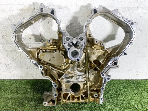 20-23 INFINITI Q50 Q60 3.0L ENGINE FRONT INNER TIMING CHAIN COVER HOUSING OEM - Picture 2 of 3