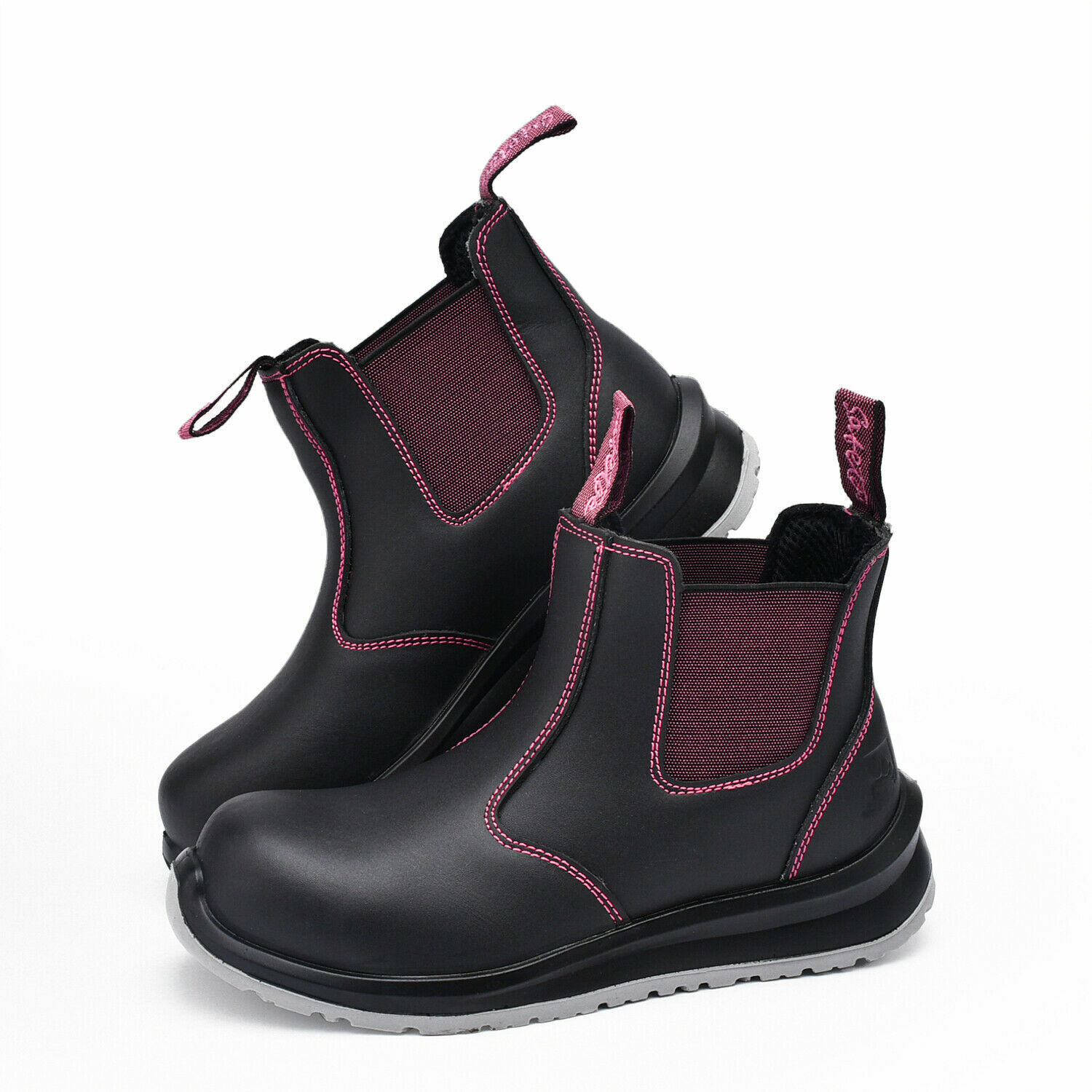 SAFETOE Women Safety Work Boots Steel Toe Shoes Cow Leather Water Resistant NEW Darmowa ogólnopolska, wysoka jakość