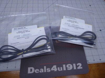 New! Vernier TC1101 DCT-DIN Direct Connect Temperature Probe Flinn Scientific 