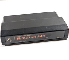 Blackjack and Poker TI-99/4a Command Module Game Cartridge Texas Instruments