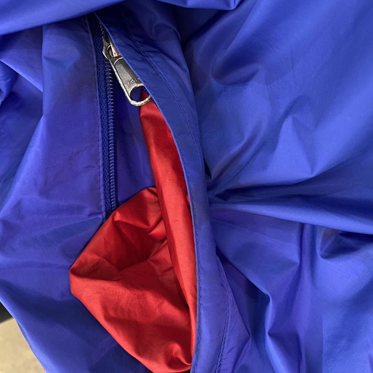 The North Face Windy Pass Men's Royal Blue and Red Jacket thumbnail 5